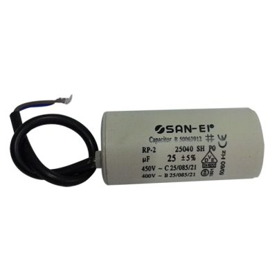 San-ei Kapasitor Pompa Air Bulat 25 uf - 450V