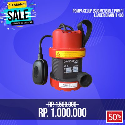 Mesin Pompa Air Celup Leader Drain IT 400