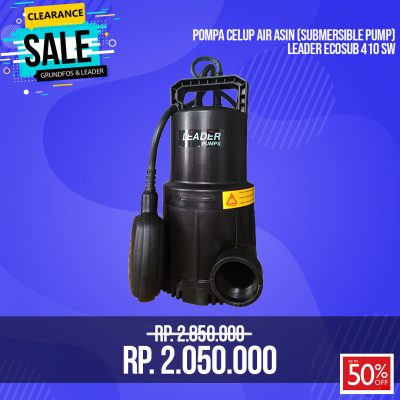 Mesin Pompa Air Celup Leader Ecosub 410 SW
