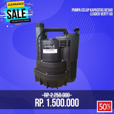 Pompa Air Celup Leader Verty Go 300