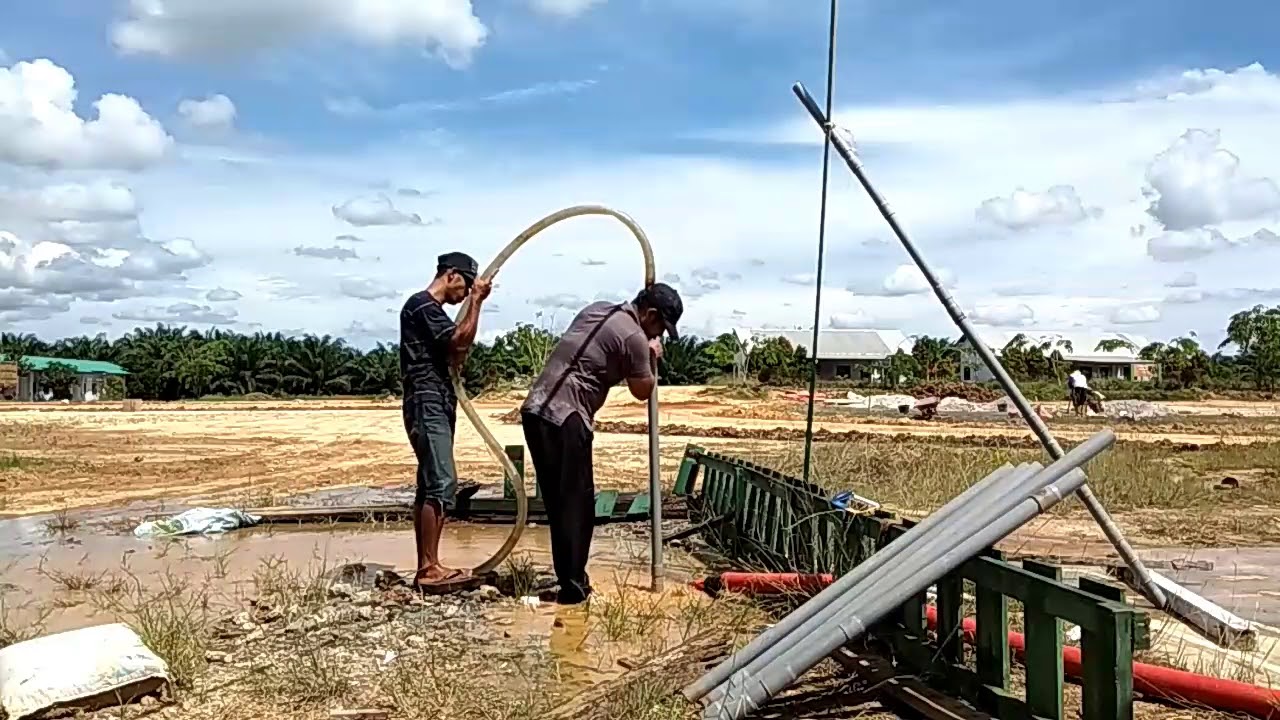 Membuat Sumur Bor Menggunakan Paralon