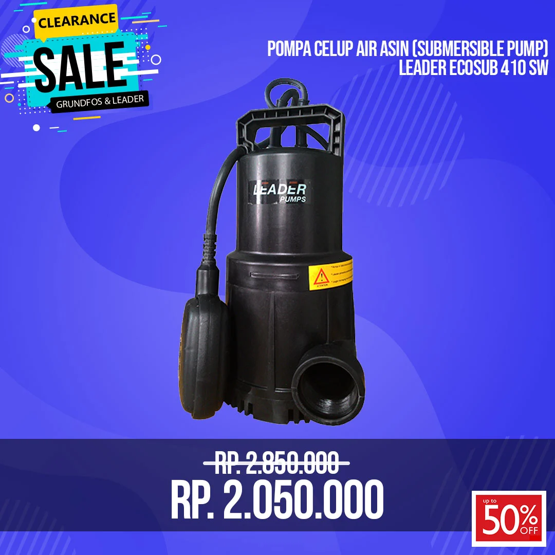 Pompa Air Celup Leader Ecosub 410 SW