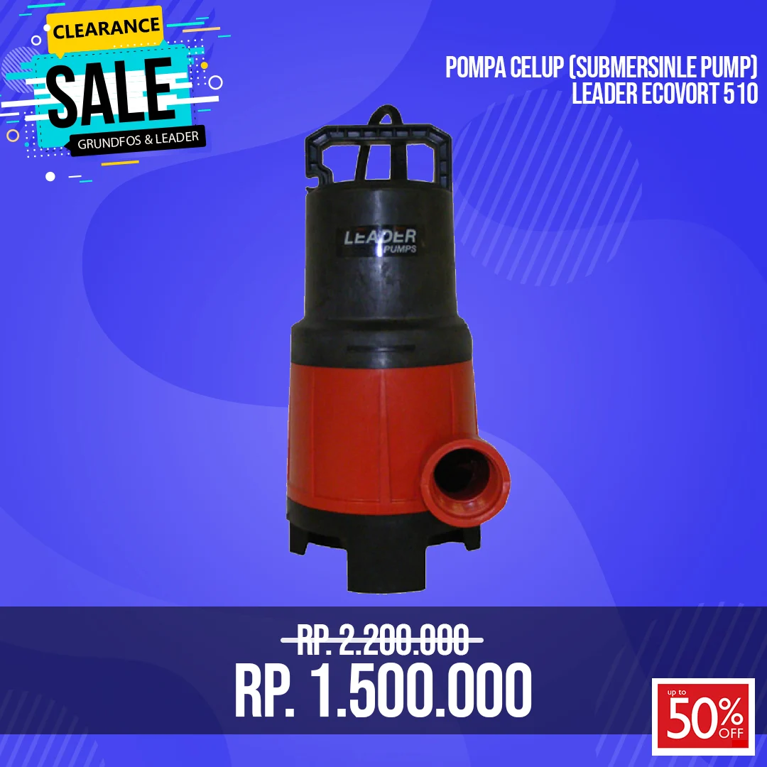 Pompa Air Celup Leader Ecovort 510