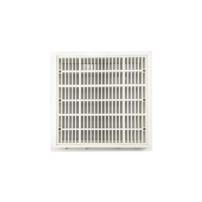 276×276 mm Square Drain Cover Fitting Kolam Renang Emaux EM2812